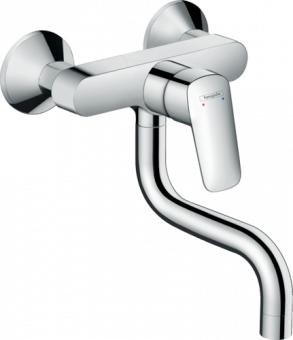 Plautuvės maišytuvas Hansgrohe Logis iš sienos 
