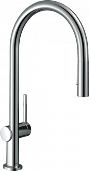 Plautuvės maišytuvas Hansgrohe Talis M54 su ištraukiama žarna 