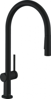 Plautuvės maišytuvas Hansgrohe Talis M54 2jet, Sbox,juodas matinis 