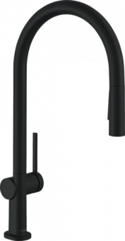 Plautuvės maišytuvas Hansgrohe Talis M54 210,ištr.ž,2 jet,juodas matinis 