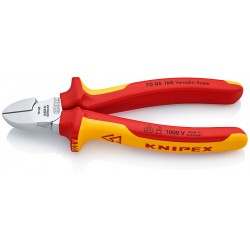 Kandiklės Knipex 160mm insuliuotos rankenėlės 1000V 