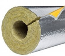 Vamzdžių termoizoliacinis mineralinės vatos kevalas ISOVER ULTIMATE Protect 1000 S ALU Dn89x50 