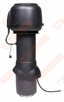 Stoginis ventiliatorius VILPE E120P-125-IS-500 juodas 
