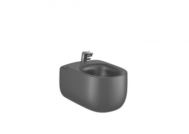 Bidė ROCA Beyond, pakabinama, spalva onyx 