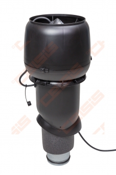 Stoginis ventiliatorius VILPE E190P-125-IS-500 juodas 