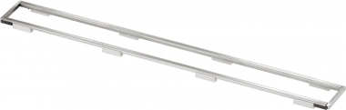 Rėmas advantix grotelėms 750mm, kampuotas kontūras,  matinis 
