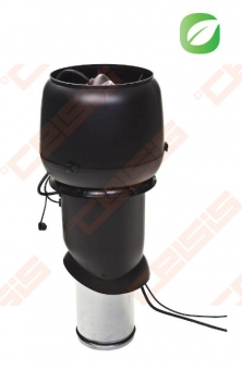 Stoginis ventiliatorius VILPE ECo 220P-160-IS-500 juodas 