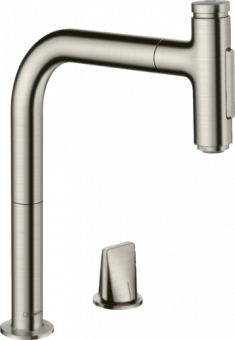 Plautuvės maišytuvas Hansgrohe M7120-H200, nerūdijančio plieno 