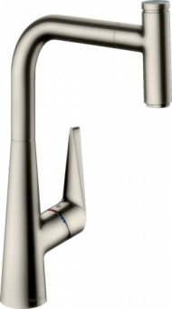 Plautuvės maišytuvas Hansgrohe M5115-H30 nerūdijantis plienas 