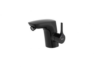 Maišytuvas bidė Roca Insignia, be dugno vožtuvo, spalva - titanium black 