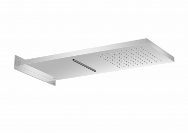 Dušo galva Raindream, matmenys: 270 x 587 mm, montuojama iš sienos, lietaus ir krioklio funkcijos 