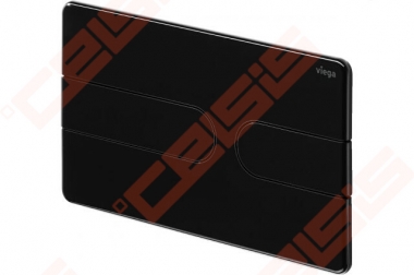 Mygtukas WC Prevista Visign for Style 23, juodas 