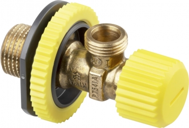 Kventilis kampinis 3/8" rėmui Viega 