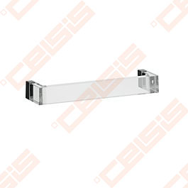 Rankšluosčių kabykla Laufen KARTELL Rail 300x75x40 mm, plastikas, spalva - skaidri 