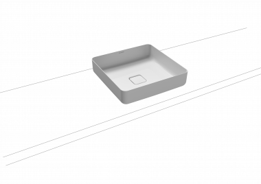 Praustuvas Kaldewei Miena 3184 400x400 stalv. 