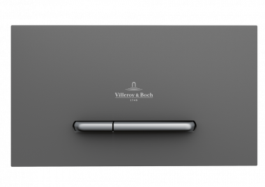 Vandens nuleidimo mygtukas VILLEROY&BOCH ViConnect E300 matinės antracito spalvos 
