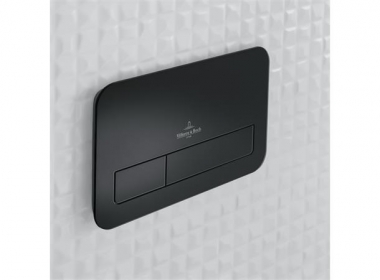 Mygtukas WC nuleidimo VILLEROY&BOCH Viconnect  E200, juodas matinis 