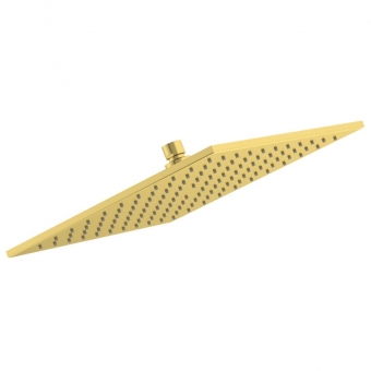Dušo galva Ideal Standard Square, montuojama iš lubų, 300x300mm, spalva -Brushed Gold 