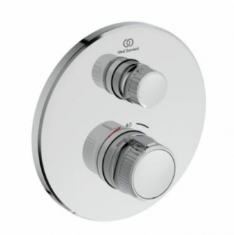 Dalis dekoratyvinė dušo maišytuvo Ideal Standard Navigo, termostatinė, spalva -chromas, apvali 
