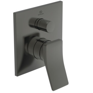 Virštinkinė dalis vonios/dušo maišytuvo Ideal Standard Conca, spalva Magnetic Grey. Reikalinga potinkinė dalis A1000NU 
