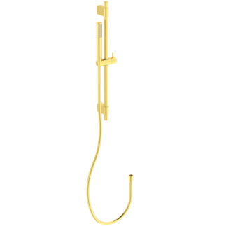 Komplektas dušo Ideal Standard Conca Idealrain Stick: rankinis dušas "pirštelis", stovas 600mm, žarna 1750mm, spalva - Brushed Gold 