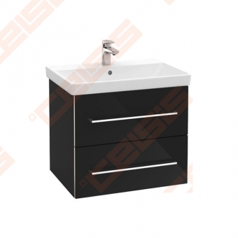 Spintelė apatinė VILLEROY&BOCH Avento 618x520x447mm, juodos spalvos 