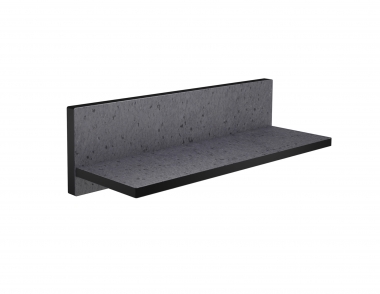 lentyna 30cm HPL juodas mėnulis 