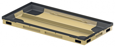 Vonelė VARIO polimerbetoninė su plast. Br. 75x50 