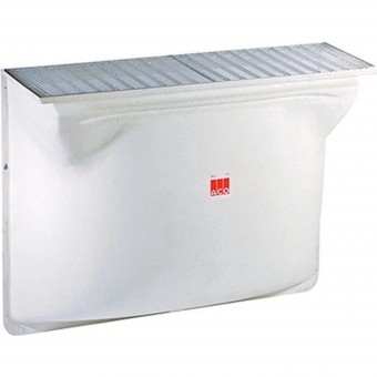 Šviesos prieduobė 150x100x70 cm su tinklo grotelėmis 