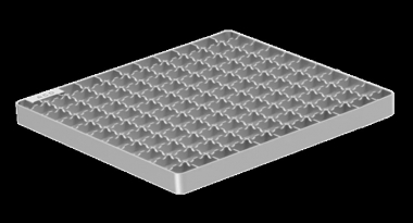 Trapo grotelės ACO  EG218 Mesh antislip L15 