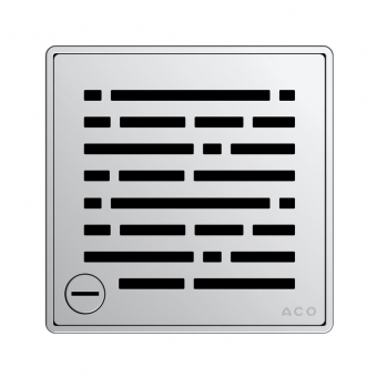 Grotelės Easy Flow 140x140 rakinamos nerūdiančio plieno  4mm 