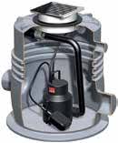 Įrenginys nuotekų pakėlimo Sinkamat-K su grotelėmis 