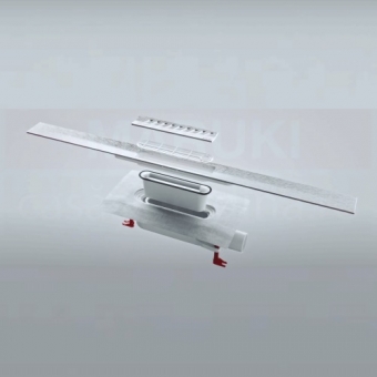 Dušo latakas Aco ShowerDrain S+ L-1000 korp Stripe 