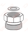 Adapteriai vožtuvo V5872B keitimui į V5825B DN15/20 (2vnt)                                                                                                                              