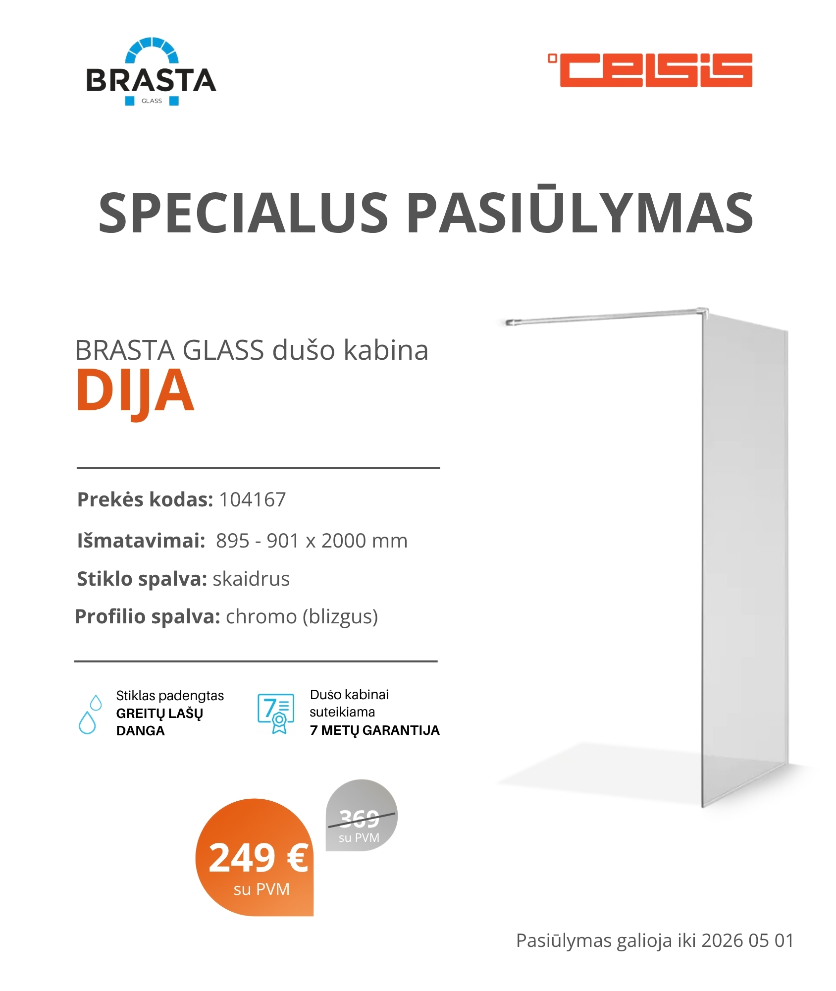 SPECIALUS PASIŪLYMAS! 
