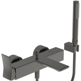 Vonios/dušo maišytuvas Ideal standard Conca, su dušo komplektu, spalva - Magnetic Grey 