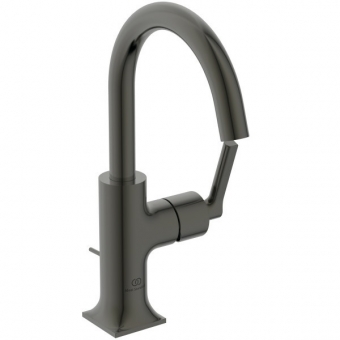 Praustuvo maišytuvas Ideal Standard Joy Neo, su dugno vožtuvu, Magnetic Grey 
