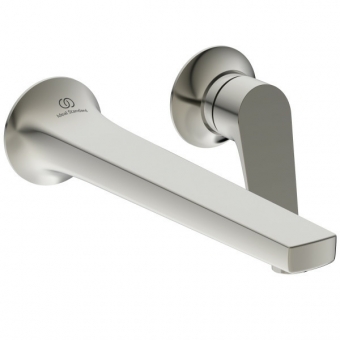 Maišytuvas praustuvui iš sienos Ideal Standard  La Dolce Vita, 2 dalių, spalva -Silver Storm, 210mm snapas, reikalinga potinkinė dalis A1313NU 
