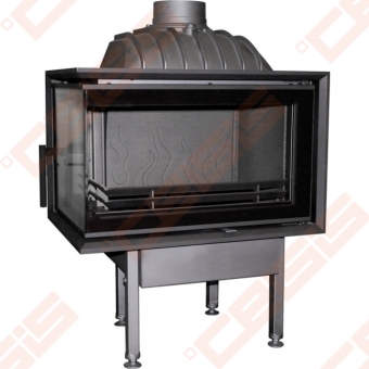 Ketinis židinio ugniakuras BEF HOME Start 6 CL (665 x 1002 x 460); 4-8kW
