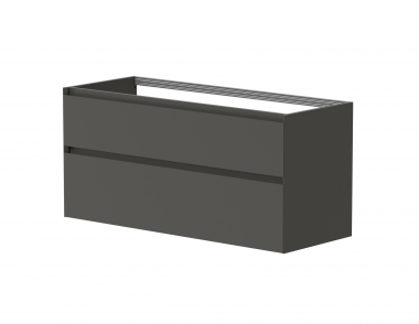 Spintelė apatinė Loft 120cm tamsi pilka 