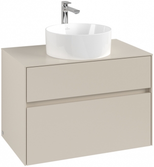 Spintelė apatinė  Collaro 800x500 cashmere grey 