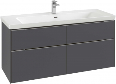 Spintelė apatinė Subway 3.0 1272x576 LED stone oak 