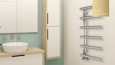 Džiovintuvas Zehnder Chime 140x500 matinis nerūdijantis plienas 