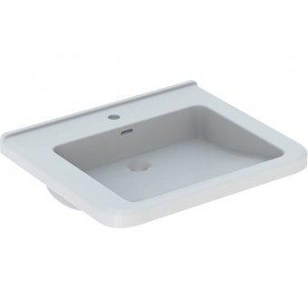 Praustuvas Selnova Comfort Square, žmonėms su negalia 55x52,5 cm 