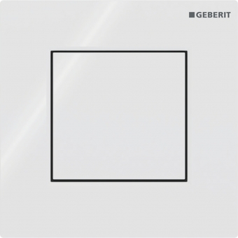 Vandens nuleidimo mygtukas pisuarui Geberit Type 01 Square baltas 