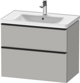 Pakabinama spintelė Duravit D-Neo 784x452, betono pilka 