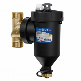 DirtOUT XL magnetinis purvo atskirtuvas  1" i/s 
