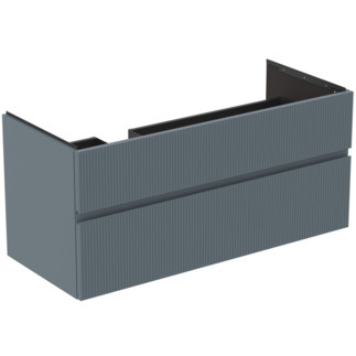 Spintelė Ideal Standard Finesse, matmenys: 1200x505x550mm, 2 stalčiai, spalva Matt Ashblue 