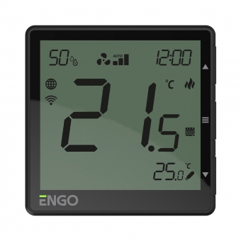 ENGO EFAN-24B ventiliatoriaus ritės termostatas