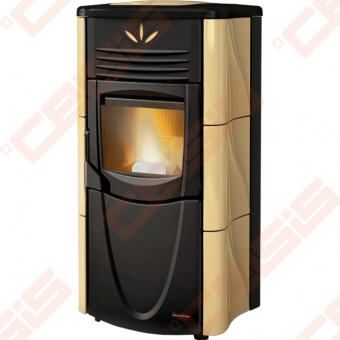Granulinė, plieninė krosnelė La Nordica Extraflame Graziosa Lux (494 x 1036 x 498); 2,8 – 8,0kW